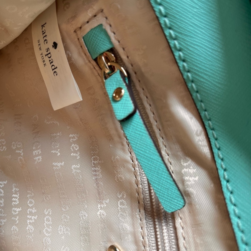 Kate Spade New York Leather Flamingo shoulder bag EUC - Picture 4 of 6